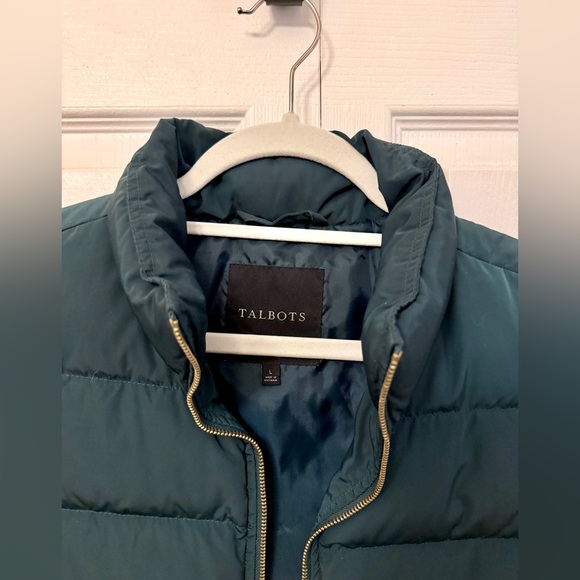 Talbots Forest Green Puffer Coat - Picture 9 of 10